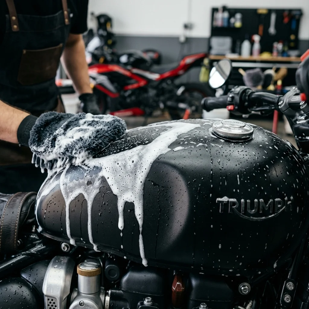 Jangan Asal Cuci! Ini 5 Pantangan Utama Merawat Motor Doff agar Tidak Kusam